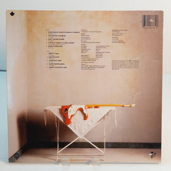 Eric Clapton ~ Money And Cigarettes (Vinyl LP, 1983) - Picture 4 of 4